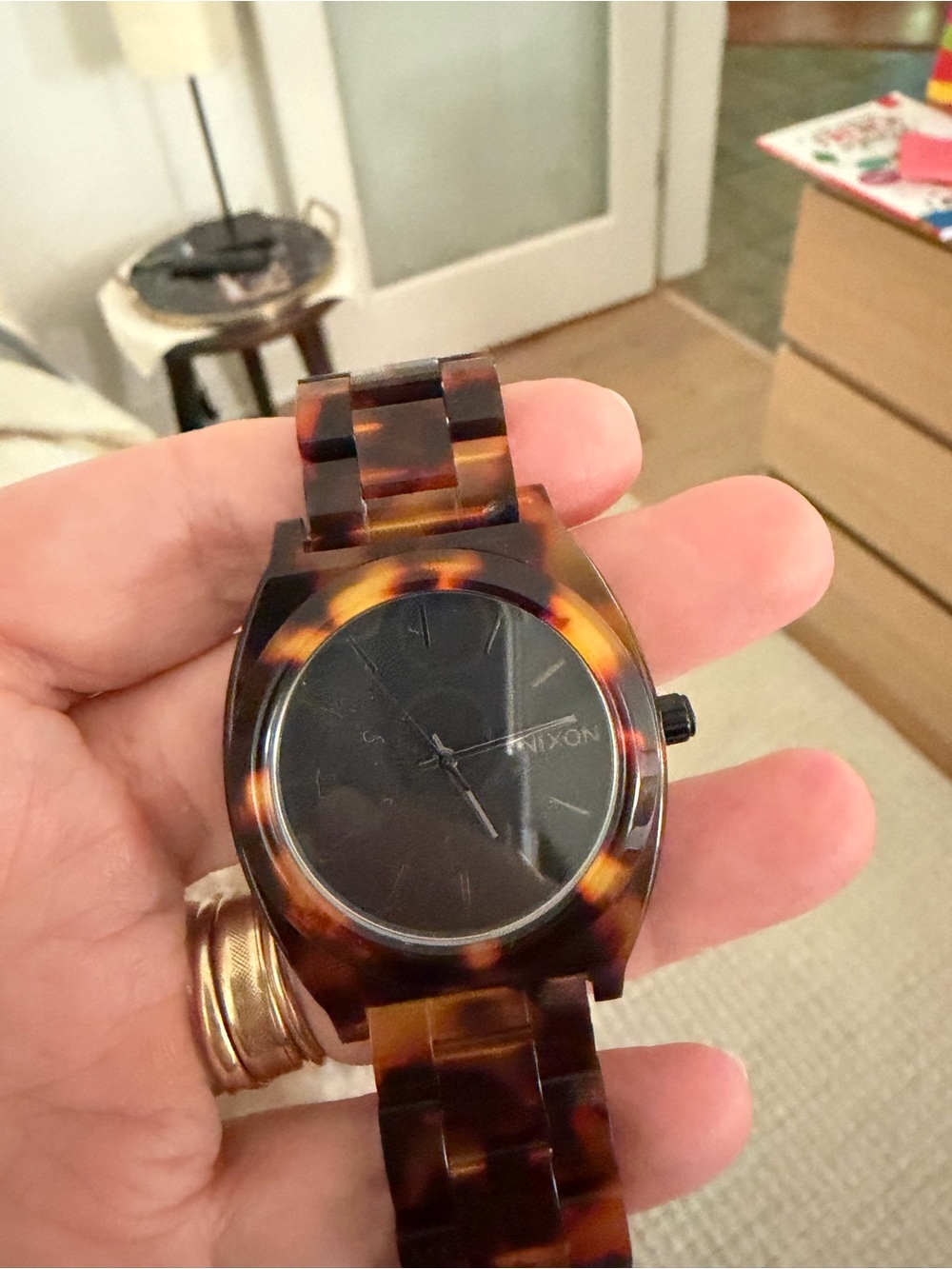 Nixon Men's Watch with Black Dial